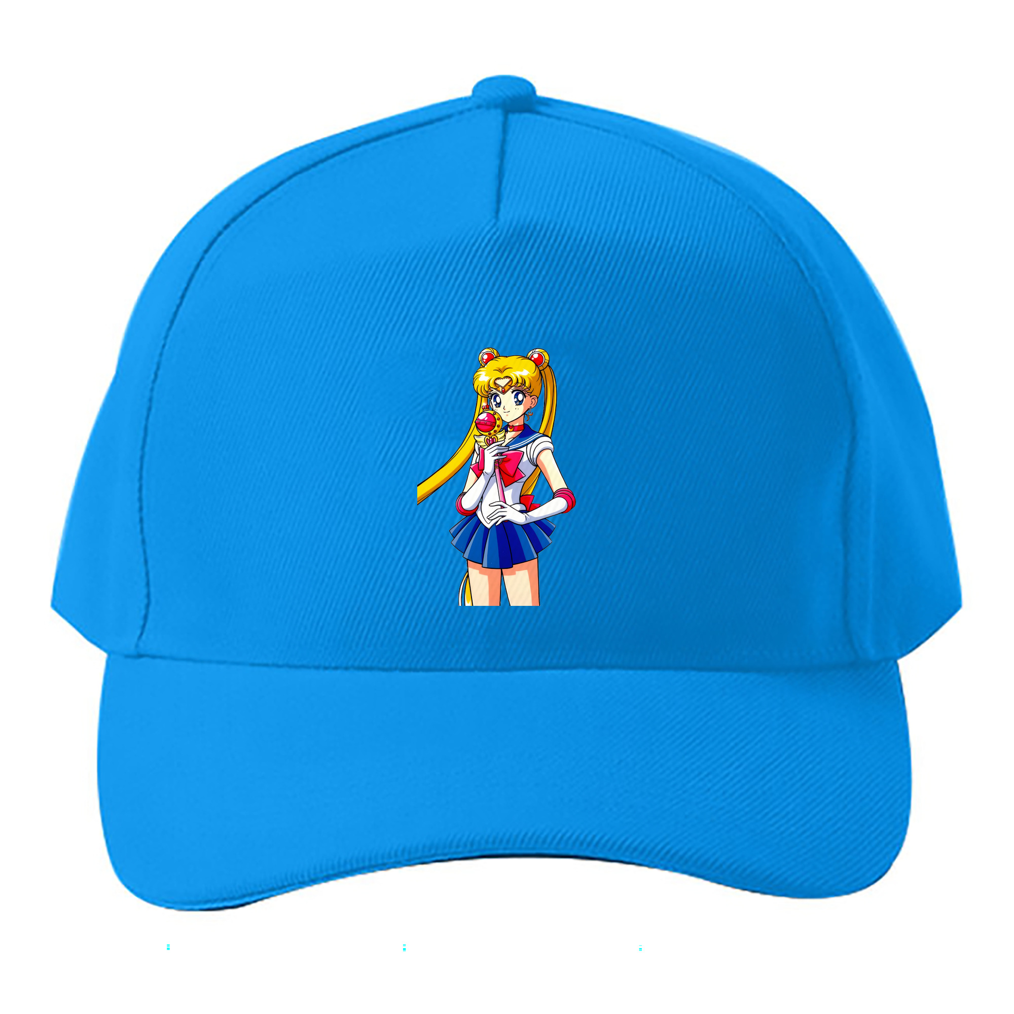 （画像用） 美少女戦士セーラームーン 月野 うさぎ つきの うさぎ Sailor Moon Tsukino Usagi ベースボールキャップ 綿100％ 男女兼用 帽子 スポーツ